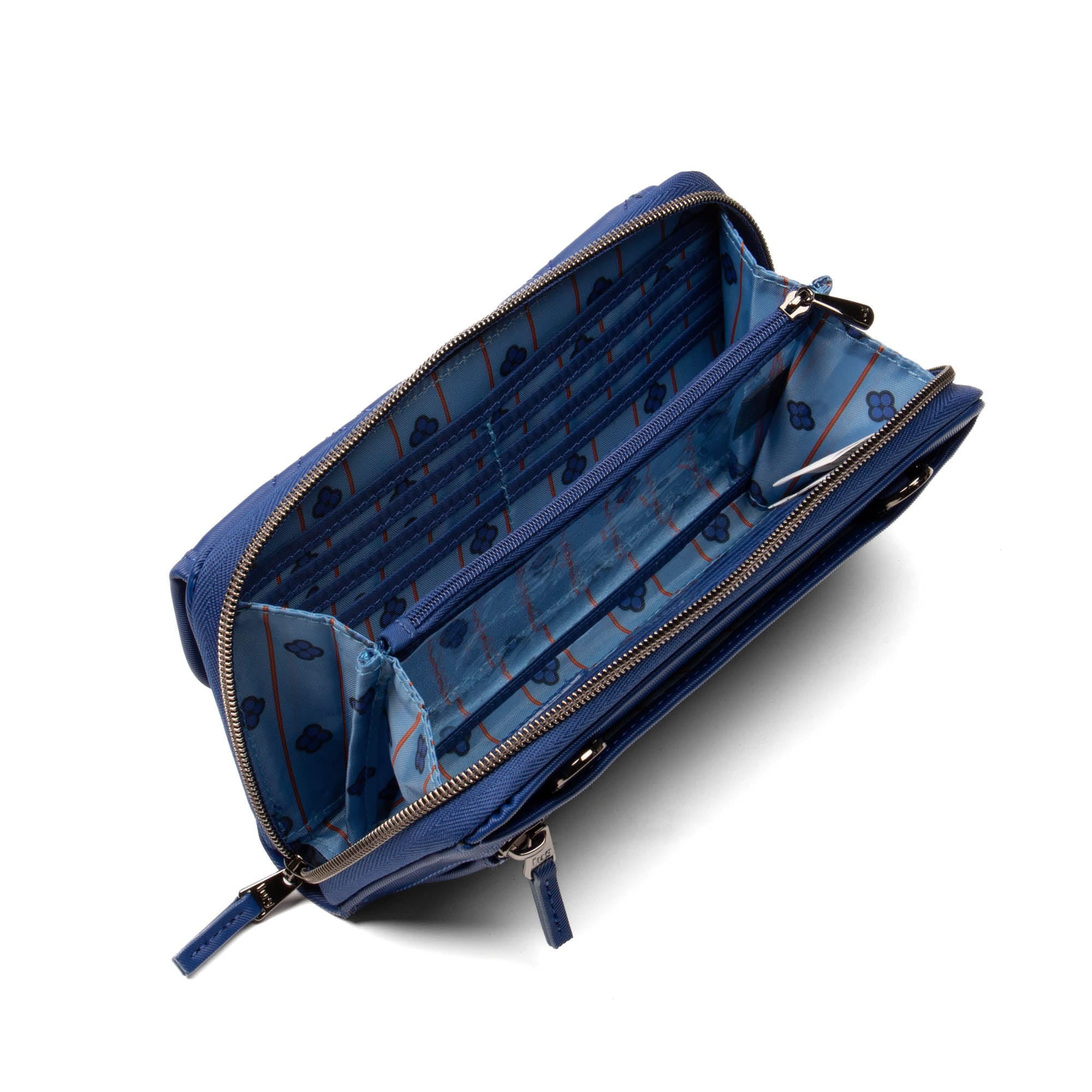 Kickflip SE Satin Luxe VL RFID Wallet - SAPPHIRE BLUE - KickflipSE_SatinLuxe_SapphireBlue_06